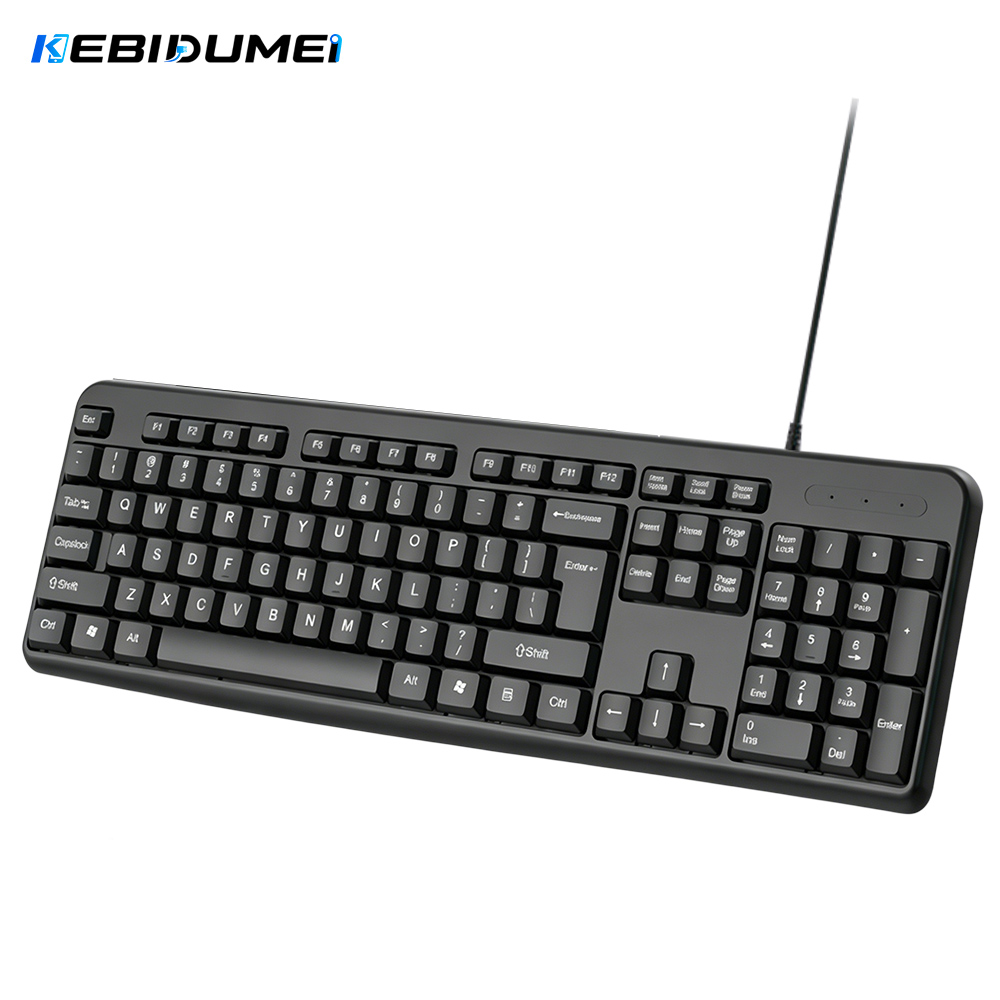 KEBIDUMEI Teclado con cable US - Keyboard Gaming Blue Switch reseña y precio