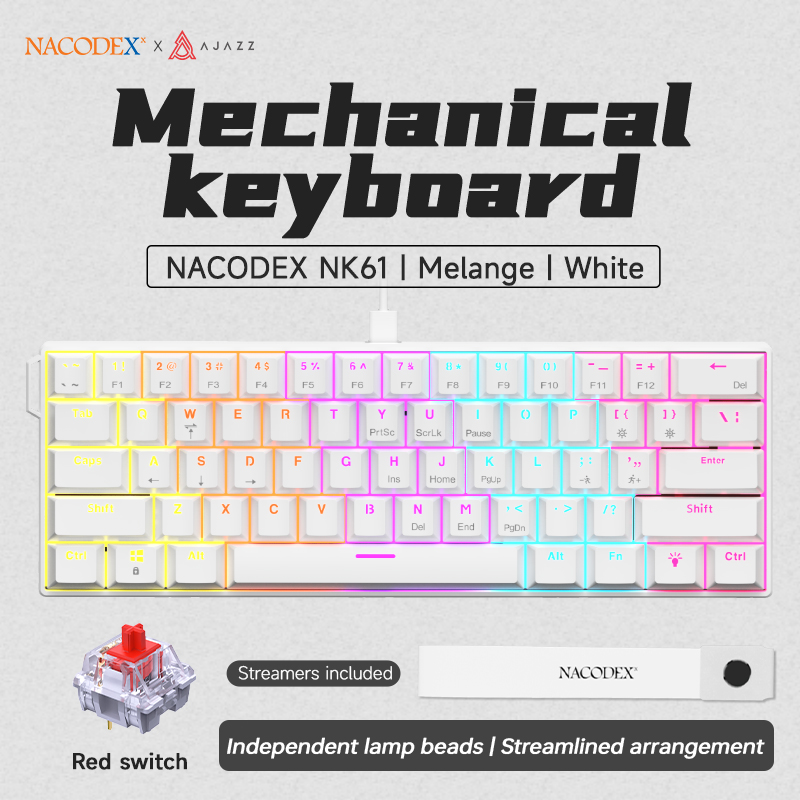 Teclado mecánico para juegos c - Keyboard Gaming Blue Switch reseña y precio