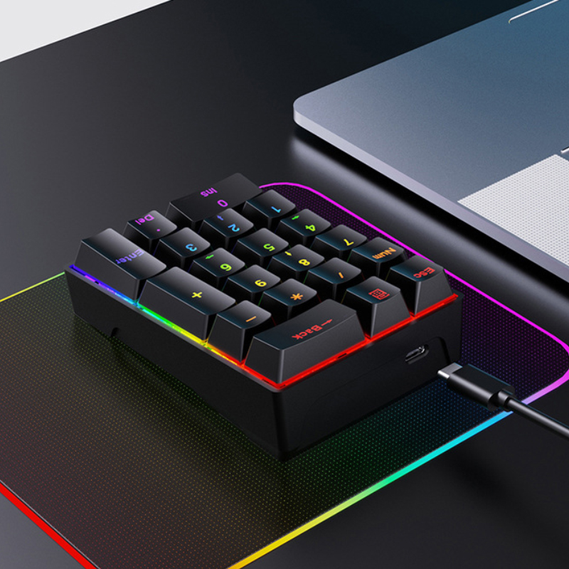 Teclado Numérico Mecánico Port - Keyboard Gaming Blue Switch reseña y precio