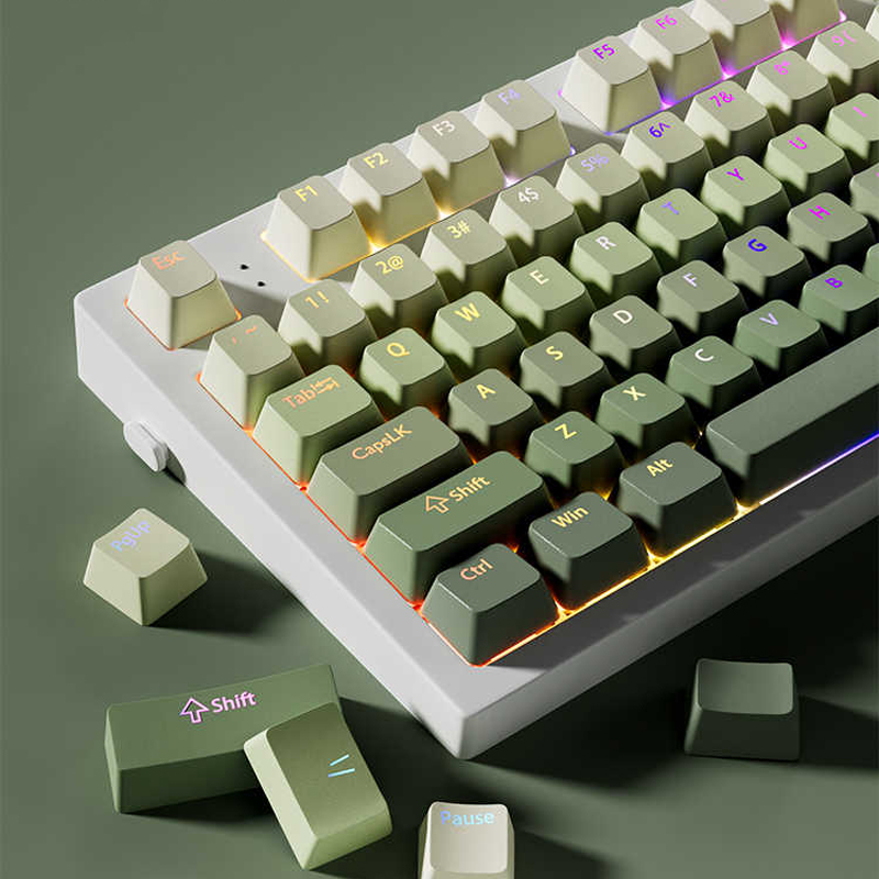 Teclas PBT de doble disparo de - Gaming Keyboard No Rgb reseña y precio